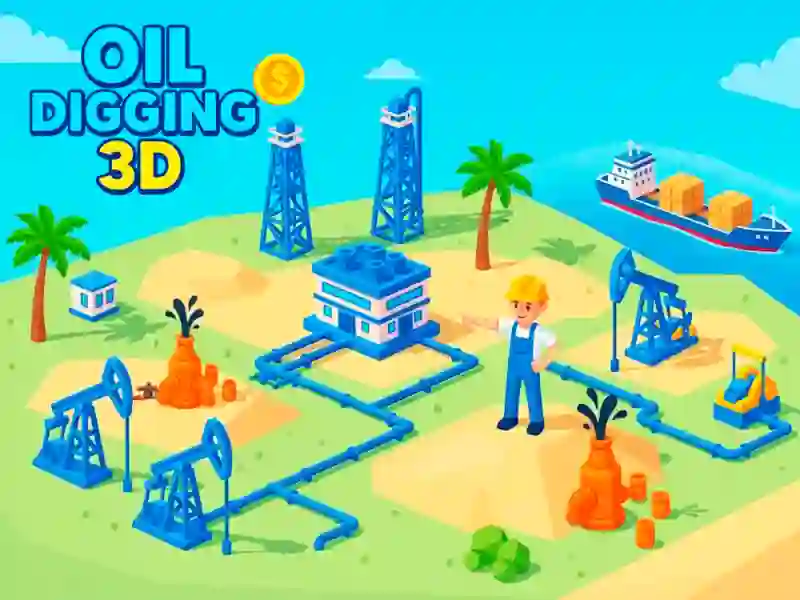 Spel Oil Digging 3D online