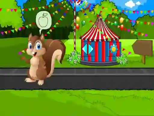 Spel Feed the squirrel online