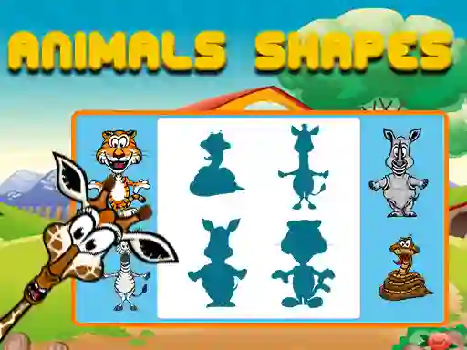 Spel Animals Shapes online