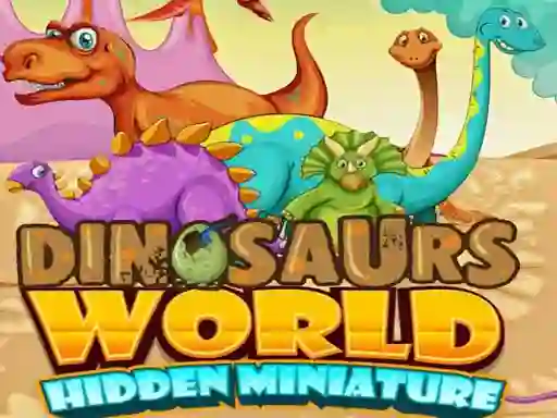 Spel Dinosaurs World Hidden Miniature online