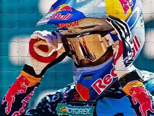 Spel Motocross Puzzle Challenge online