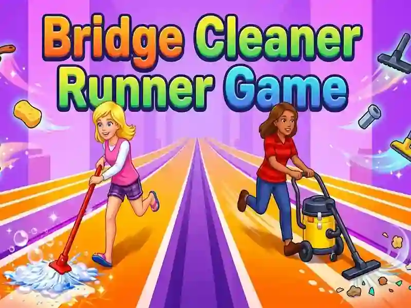 Spel Bridge Cleaner Runner Game online