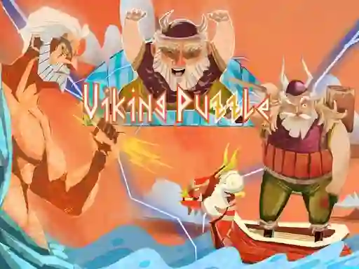 Spel Viking puzzle online