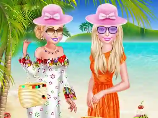 Spel BFF Spring Beach Holiday online