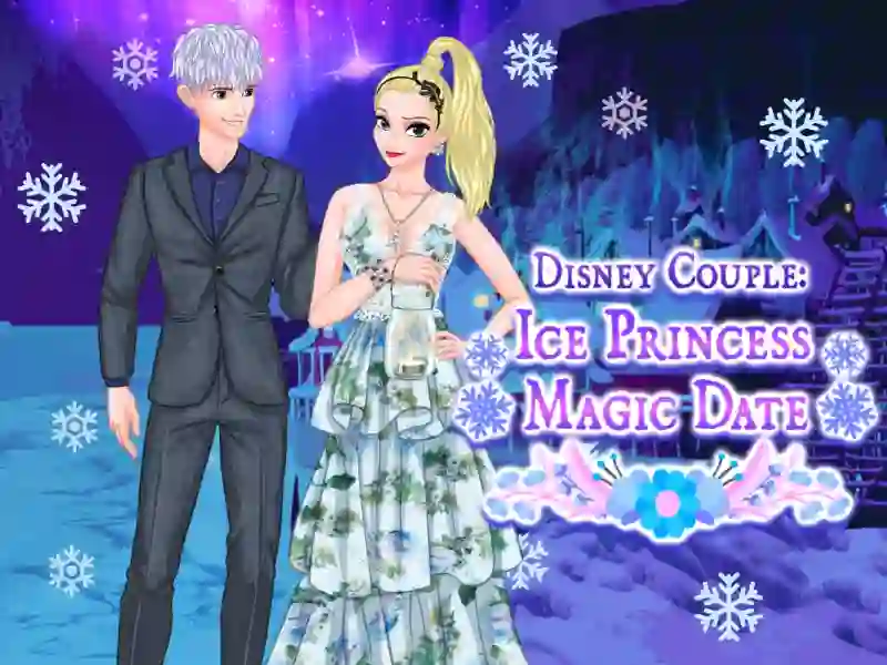 Spel Ice Couple Princess Magic Date online