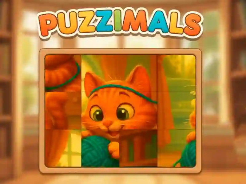 Spel Puzzimals online