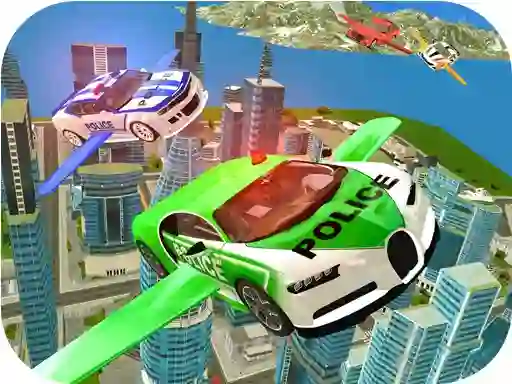 Spel Flying Police Car Simulator online