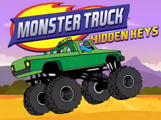 Spel Monster Truck Hidden Keys online