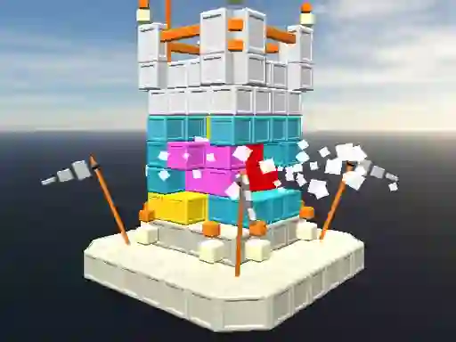 Spel Castle Block Destruction online