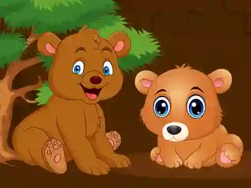 Spel Baby Bear Jigsaw online