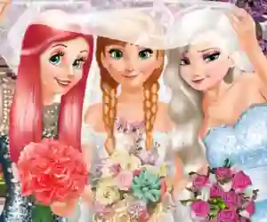 Spel Bride and Bridesmaides Dress up online