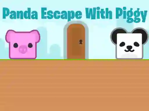 Spel Panda Escape With Piggy online