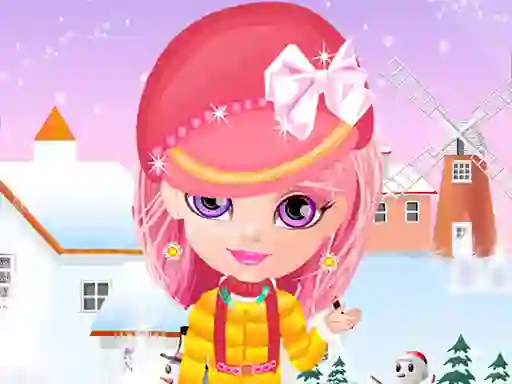 Spel Baby Halen Winter Dress Up online