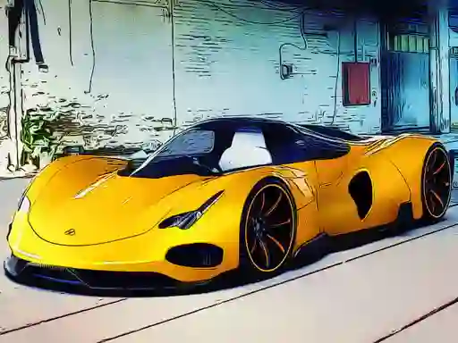 Spel Futuristic Car Models online