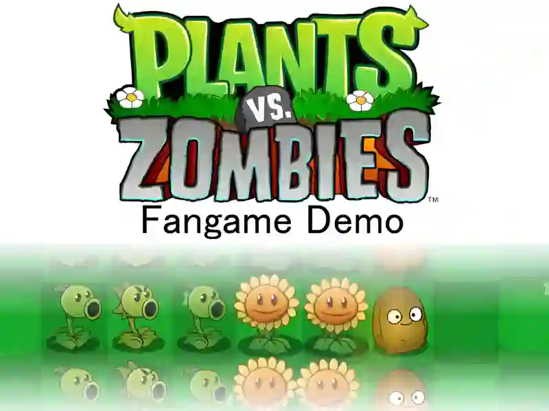 Spel Plants vs Zombies Fangame Demo online
