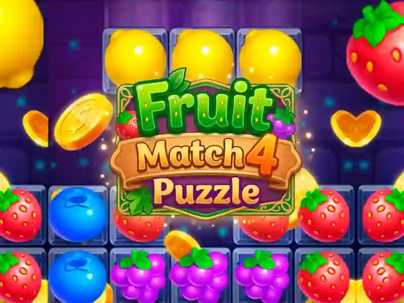 Spel Fruit Match4 Puzzle online