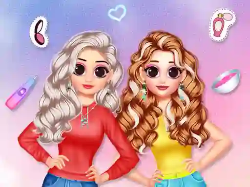 Spel Besties Makeover Salon online