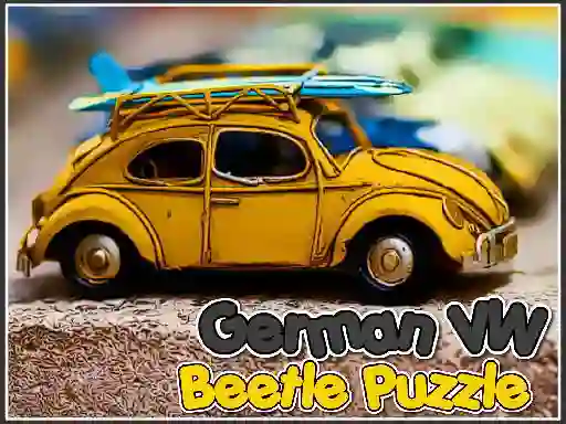 Spel German VW Beetle Puzzle online