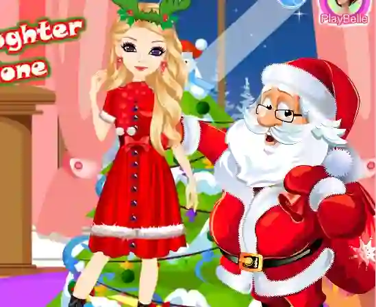 Spel Santa's Daughter Home Alone online