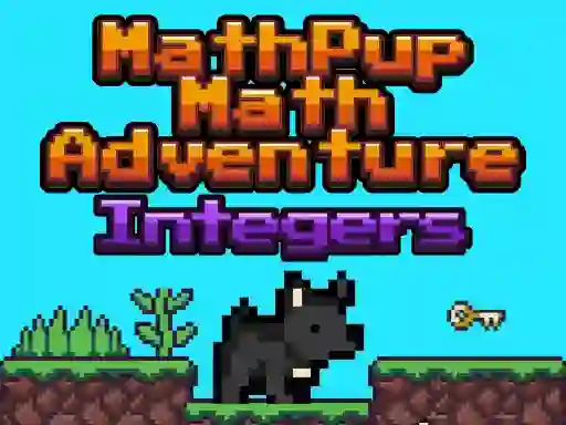Spel MathPup Math Adventure Integers online