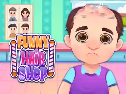 Spel Funny Hair Salon online