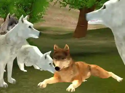 Spel Wild Wolves Hunger Attack online