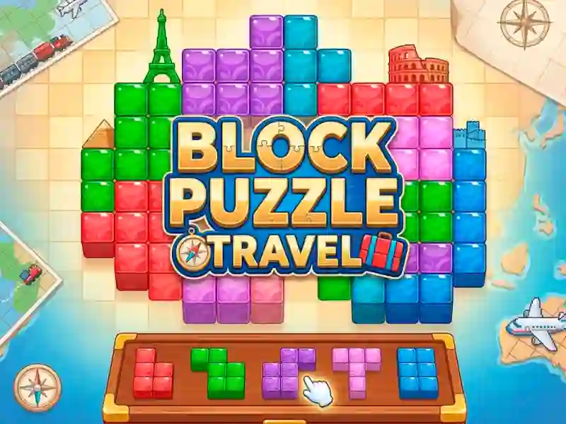 Spel Block Puzzle Travel online
