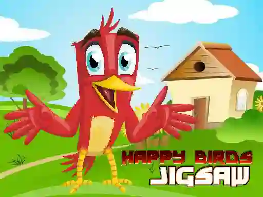 Spel Happy Birds Jigsaw online