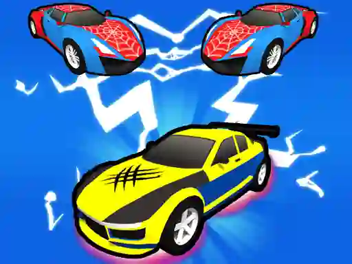 Spel Superhero Car Merge Master online