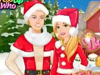 Spel Barbie and Ken Christmas online