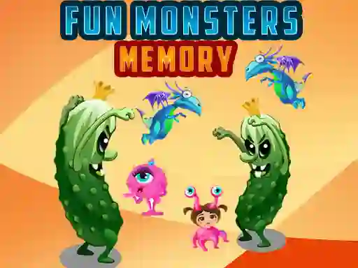 Spel Fun Monsters Memory online