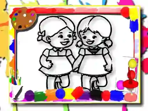 Spel Kids Coloring Time online