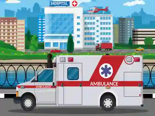 Spel Ambulance Trucks Differences online