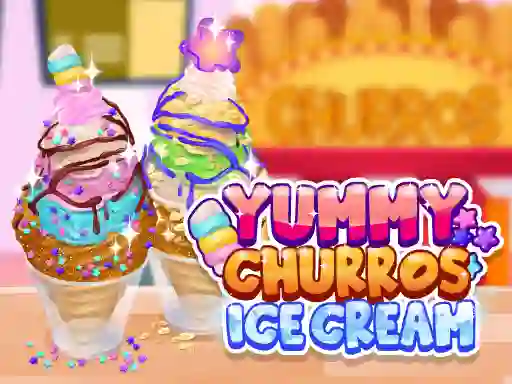 Spel Yummy Churros Ice Cream online