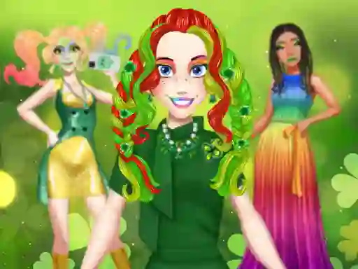 Spel St Patrick's Day Princess Challenge online