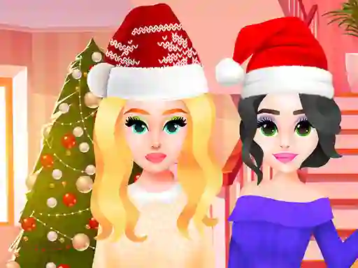 Spel Christmas Party Girls online