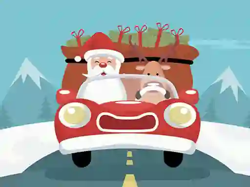 Spel Santa Giving Presents Jigsaw online