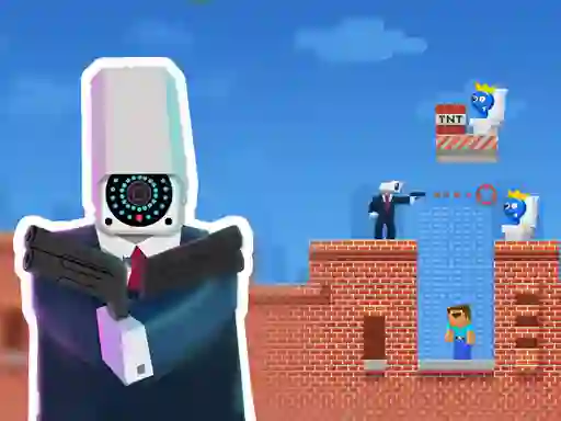 Spel Cameraman vs Toilets Puzzle online