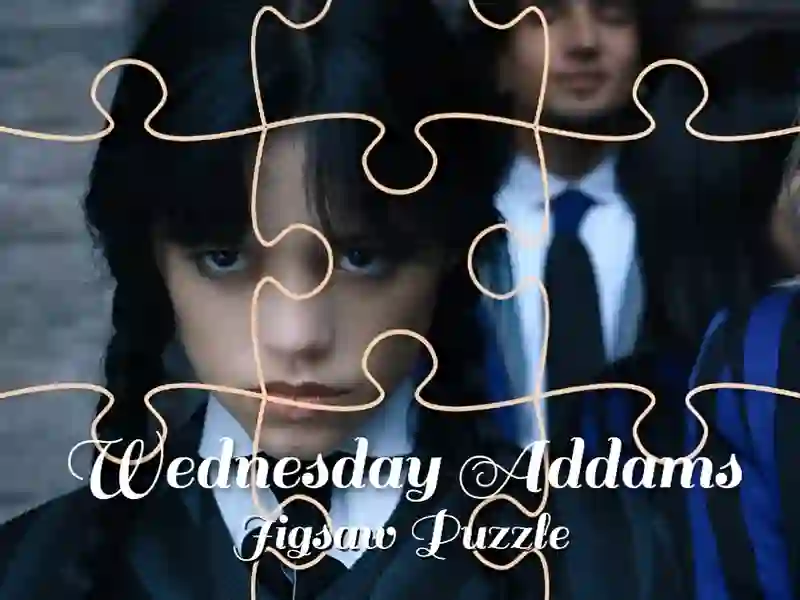Spel Wednesday Addams Jigsaw Puzzle online