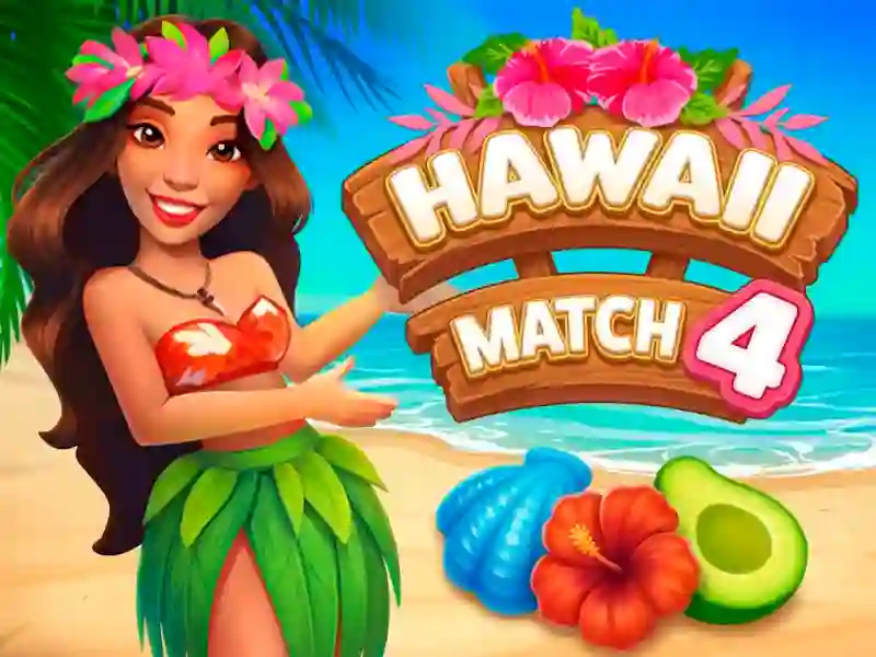 Spel Hawaii Match 4 online