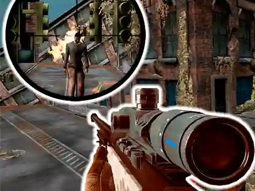 Spel Sniper 3D Zombie online