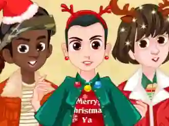 Spel Stranger things Christmas party online