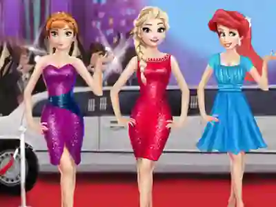 Spel Princesses On Red Carpet online