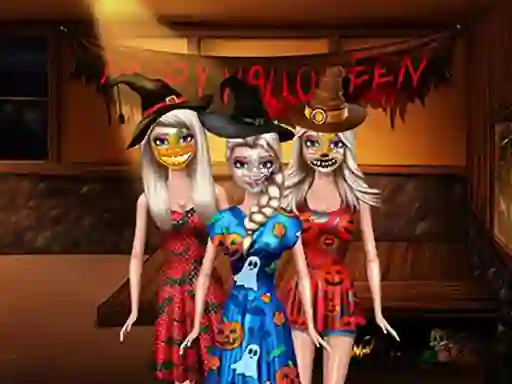 Spel Spooky Halloween Dolls online