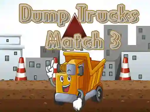 Spel Dump Trucks Match 3 online