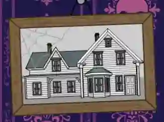 Spel Halloween House Maker online
