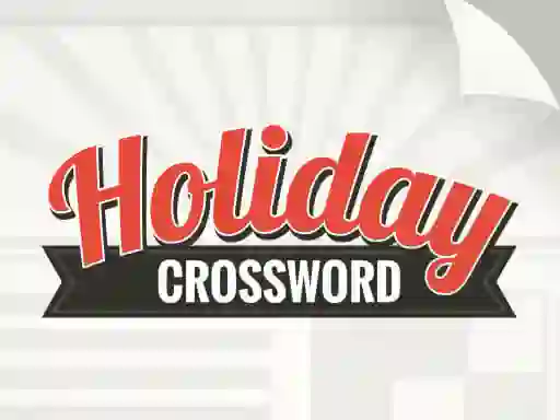 Spel Holiday Crossword online