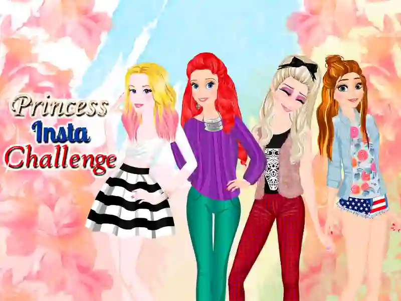 Spel Princesses: Instagram Challenge online