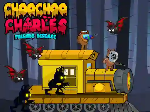 Spel Choochoo Charles Friends Defense online