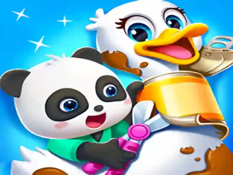 Spel Baby Panda Pet Care Center online